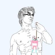 classical_art_parody david michelangelo tranny troon variant:bernd variant:chudjak // 1920x1920 // 183.3KB