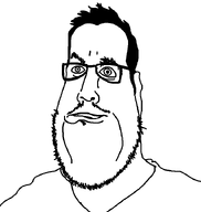 chill father glasses hair stache stubble subvariant:scientolodad teeth variant:scientolojak // 682x720 // 13.8KB