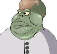 angry big_brain dr_zomboss green_skin plants_vs_zombies subvariant:mexiaryan variant:meximutt yellow_eyes zomboss // 888x849 // 187.3KB