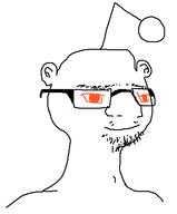 antenna boomer brainlet closed_mouth ear glasses large_nose reddit redditard soyjak stubble variant:wojak zoomer // 352x425 // 7.5KB