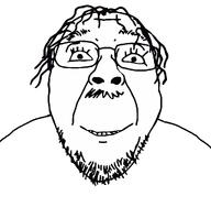 glasses hair meta:possibly_duplicate mustache smile stubble teeth template untrooned variant:bernd // 1024x1000 // 15.8KB