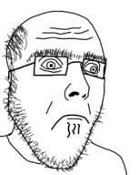 balding closed_mouth clothes glasses hair soyjak stubble variant:unknown // 593x746 // 198.4KB