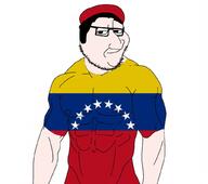 beret flag:venezuela full_body muscles muscular_male smug variant:smugjak venezuela // 1024x908 // 189.3KB
