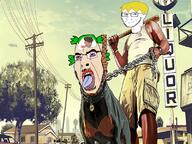 4chan 4cuck anime franklin_clinton grand_theft_auto_v hair hanging nate sharty variant:cobson variant:soyak yotsoyba // 800x600 // 806.4KB