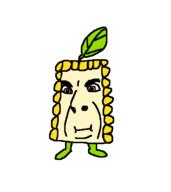 angry closed_mouth corn fakemon full_body pokemon red_eyes redraw soyjak variant:cobson // 573x642 // 16.9KB