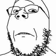 animated blood coffee cup drinking glasses looking_at_you open_mouth shaving sip smile soyjak straw stubble subvariant:wholesome_soyjak teeth toothbrush transformation variant:gapejak // 480x640 // 1.1MB