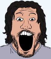 beard eyebrows hair looking_at_you markiplier no_glasses nose open_mouth shiny_eyes soyjak stubble teeth teeth_showing transparent_background variant:markiplier_soyjak white_skin wrinkles youtuber // 1035x1200 // 47.5KB