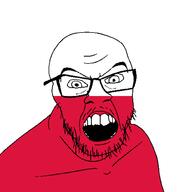 angry country flag flag:poland glasses jacksepticeye looking_at_you mustache open_mouth poland soyjak stubble teeth variant:feraljak youtube // 1500x1500 // 21.7KB