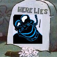 anti_ongezellig anti_soytan autism award b_b_ghast_(namefag) black_lips black_skin bloodshot_eyes crying distorted flower gravestone meta:KILL_YOURSELF_BBC_GHAST nigger ohio plant rest_in_peace rope slopjak soybooru spongebob_squarepants subvariant:chudjak_front subvariant:jartycuck suicide variant:chudjak // 563x561 // 355.1KB