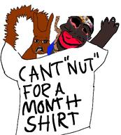 2soyjaks ack big_lips black_skin bloodshot_eyes clothes crying deformed distorted glasses hanging hitler_mustache jartycuck noose red_eyes red_lips rent_free rope squirrel subvariant:doctos subvariant:feralsquirrel subvariant:jartycuck subvariant:patrick suicide variant:chudjak variant:feraljak variant:soyak // 1062x1178 // 242.7KB