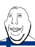 asian closed_mouth finland flag lips small_eyes smile splice stubble subvariant:pekka subvariant:wholesome_soyjak variant:gapejak // 600x800 // 24.5KB