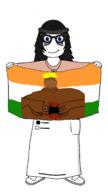 2soyjaks anus arm brown_skin closed_mouth flag flag:india glasses goatse grin hand holding_object indian meta:pornographic_content nsfw pajeet ring root smile subvariant:massjak variant:gapejak variant:soytan // 966x1722 // 273.1KB