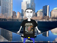 artist:sectionalism belt clothes epstein glasses memorial soyjak subvariant:chudjak_front swastika variant:chudjak world_trade_center // 1620x1214 // 633.5KB