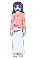 3d animated beanie blue_eyes eyebags female full_body glasses hair nintendo nintendo_switch op_is_a_retarded_lazy_faggot_for_not_tagging_his_own_shit open_mouth smile tranny_artstyle variant:soytan video_game // 540x960 // 3.7MB