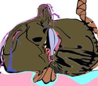ack bloodshot_eyes brown_troonjak crying distorted flag:transgender_pride_flag glasses hanging lipstick makeup meta:op_took_a_selfie_of_xerself noose open_mouth stubble suicide troon variant:bernd variant:soyak // 695x612 // 352.4KB