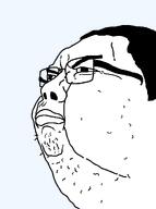 big_lips chinless edit fat glasses hair hispanic ias lips nose nostrils nuchud nuvariant stubble template thick_eyebrows thicker_outlines transparent_background ugly variant:nuchud // 942x1264 // 12.4KB