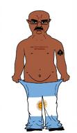 argentina bbc country flag hair india int_(4chan) meta:ai_generated meta:tagme mustache neutral shoe spade subvariant:chudjak_front subvariant:obsessedchud variant:chudjak // 594x1024 // 69.1KB