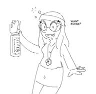 alcohol clothes drunk glasses hair holding_object open_mouth text variant:soytan // 496x487 // 12.7KB