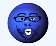glasses neptune objectsoy open_mouth planet soyjak space stubble variant:nojak // 820x681 // 460.6KB