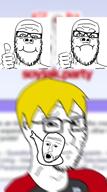 attack bat blush buff capcut clothes cursor do_you_love_me faggot glasses hair jartycuck meta:tagme mouse muscular_male music nate phone scared smug soyjak soyteen stubble subvariant:chudjak_front subvariant:doctos subvariant:fun_sized_feraljak subvariant:unbotheredchud that_one_fucking_picture_of_nate_being_a_smug_little_bastard thumbs_up tiktok variant:a24_slowburn_soyjak variant:chudjak variant:feraljak variant:soyak variant:two_pointing_soyjaks // 480x854, 16.3s // 6.7MB