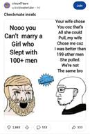 beard chad cuck glasses incel incel_tears rinceltears stubble upvote variant:soyak // 720x1063 // 232.0KB