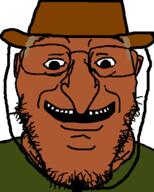 australia australian_shitposter brown_hair brown_skin clothes hat series:fusionjaks subvariant:bruceson template variant:bernd variant:markiplier_soyjak // 449x561 // 9.1KB