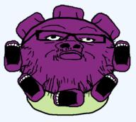 closed_mouth glasses mushroom open_mouth plant plants_vs_zombies series:objakt stubble variant:a24_slowburn_soyjak video_game // 537x480 // 17.0KB