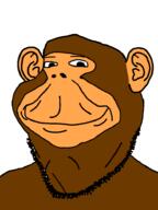closed_mouth ear monkey smile soyjak stubble subvariant:henry variant:gapejak // 700x933 // 26.6KB