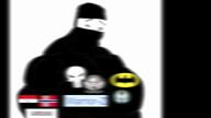 Warrior-Z(user) arab arabic_text balaclava bara batman batman:_arkham_knight batman_(series) breasts buff caligraphy edit flag:norway garf_(user) islam kufic mge moobs mudslime muscular_male muslims norway punisher punisher_face shahada smile soybooru variant:chudjak video // 1920x1080, 30.6s // 39.5MB