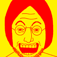 animated crying flashing flashing_lights forehead_lines glasses hair john_lennon laughing soyjak strobe stubble tears_of_joy trend:colorjak variant:lennonjak // 600x800 // 58.6KB