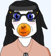 2soyjaks food front_facing fruit open_mouth orange variant:impish_soyak_ears variant:soytan // 531x583 // 58.7KB