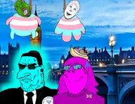 ack ack! arch_linux banana banana_split_ice_cream blue_glasses blue_glow blue_skin britain british clothes femjak flag:transgender_pride_flag flag:united_kingdom gill_koyim_(namefag) glasses glowing hanged hanging hebrew_text jewish_nose jewish_star jews meta:namefags mossad purple_hair purple_skin quote quote_(user) quote_admin rope soycheckmark_(user) subvariant:perceptive_chud tranny transgender_flag troon variant:bernd variant:chudjak variant:gapejak variant:vlodson yellow_teeth // 1780x1372 // 1.8MB