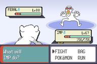 back battle blood jump pixel_art pokemon pokemon_emerald variant:feraljak variant:impish_soyak_ears // 556x371 // 22.7KB