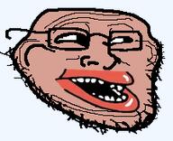 amerimutt beard brown_skin glasses lips teeth variant:trolljak // 222x180 // 14.5KB