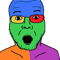 glasses open_mouth soyjak stubble trend:colorjak variant:usb_soyjak // 223x274 // 4.8KB