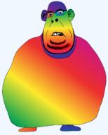 angry biting_lip clothes colorful distorted ear fat frown full_body glasses mutt muttoid soyjak stubble subvariant:blobson transparent_background variant:cobson // 1625x2028 // 1.0MB