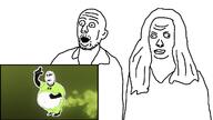 Definitely_Not_Definitive gassy hair incredible_fatty incrediblegassy incredibly_gemmy man open_mouth reaction subvariant:wholesome_soyjak variant:gapejak woman // 1287x721 // 148.6KB