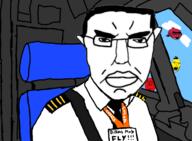 4soyjaks angry angry_birds animal bird closed_mouth clothes drawn_background ear eyelashes glasses hair millions_must_die mustache open_mouth pilot plane pun purple_hair smile soyjak stubble subvariant:chudjak_front terrance_(angry_birds) variant:bernd variant:chudjak variant:cobson variant:soyak video_game // 1470x1080 // 475.0KB