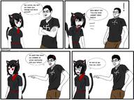 4panel alunya anarcho-communism angry cat_ear leftypol red_eyes speech_bubble swastika variant:chudjak // 2048x1537 // 262.2KB