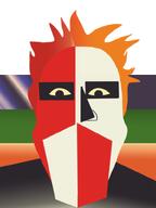 Kazimir_Malevich artist:nvke classical_art_parody colorful glasses hair open_mouth stubble suprematism variant:markiplier_soyjak // 600x800 // 140.9KB