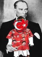 ataturk badge country exposed flag flag:turkiye full_body mustafa_kemal_ataturk national_justice_party nikocado_avocado soyjak tony_hovater turkiye variant:impish_soyak_ears // 732x987 // 851.5KB