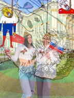 3soyjaks arm asian badge blood bloodshot_eyes communism country crying dead flag glasses hair hammer_and_sickle hand irl leg map_(pedophile) mustache neovagina open_mouth pedophile pink_hair purple_hair ribbon_of_saint_george rope russia small_eyes soyjak stubble suicide tongue tranny variant:bernd yellow_skin z_(russian_symbol) // 960x1280 // 819.2KB