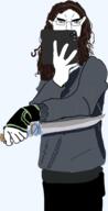 brown_eyes brown_hair chud more sweating warrior // 987x1934 // 504.9KB