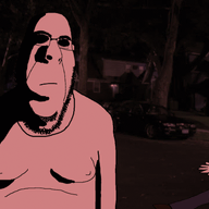 animated arm artist:sectionalism bald clothes ext=gif glasses gynaecomastia hand house imgflip.com neutral ominous police police_light shadow stubble subvariant:hornyson torso tree variant:cobson // 500x366 // 147.9KB