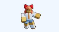animated clothes dance ext=gif hair_ribbon mymy_(ongezellig) necktie ongezellig orange_hair orange_skin roblox shoe skirt subvariant:chudjak_front tlp transparent uniform variant:chudjak // 600x324 // 1.5MB