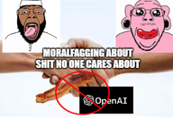 2soyjaks ai_art artificial_intelligence bacon brown_skin ftm islam islamic male mudslime muslims pink_skin pooner tranny variant:bernd // 1077x739 // 579.4KB