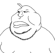 big_lips closed_mouth fat horn soyjak stubble subvariant:unicornmutt template variant:meximutt // 888x849 // 16.2KB