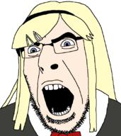 akira_edgworth blue_eyes bowtie glasses hair_clip return_to_shironagasu_island stubble variant:cobson // 747x840 // 28.9KB