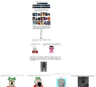 4chan anime antenna bloodshot_eyes clenched_teeth clothes crying ear gigachad glasses green_hair hair multiple_soyjaks npc open_mouth orange_eyes p_blm pink_skin reddit soyjak stubble subvariant:chudjak_front sweating tshirt variant:a24_slowburn_soyjak variant:chudjak variant:el_perro_rabioso variant:markiplier_soyjak2 video_game white_skin wojak wordswordswords yotsoyba // 7761x7033 // 1.7MB