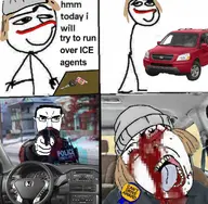 award blood bloodshot_eyes car car_key glasses gun hair ice immigration_and_customs_enforcement meta:tagme rage_comic renee_nicole_good subvariant:chudjak_front subvariant:pol_face variant:bernd variant:chudjak // 1024x1005 // 181.4KB